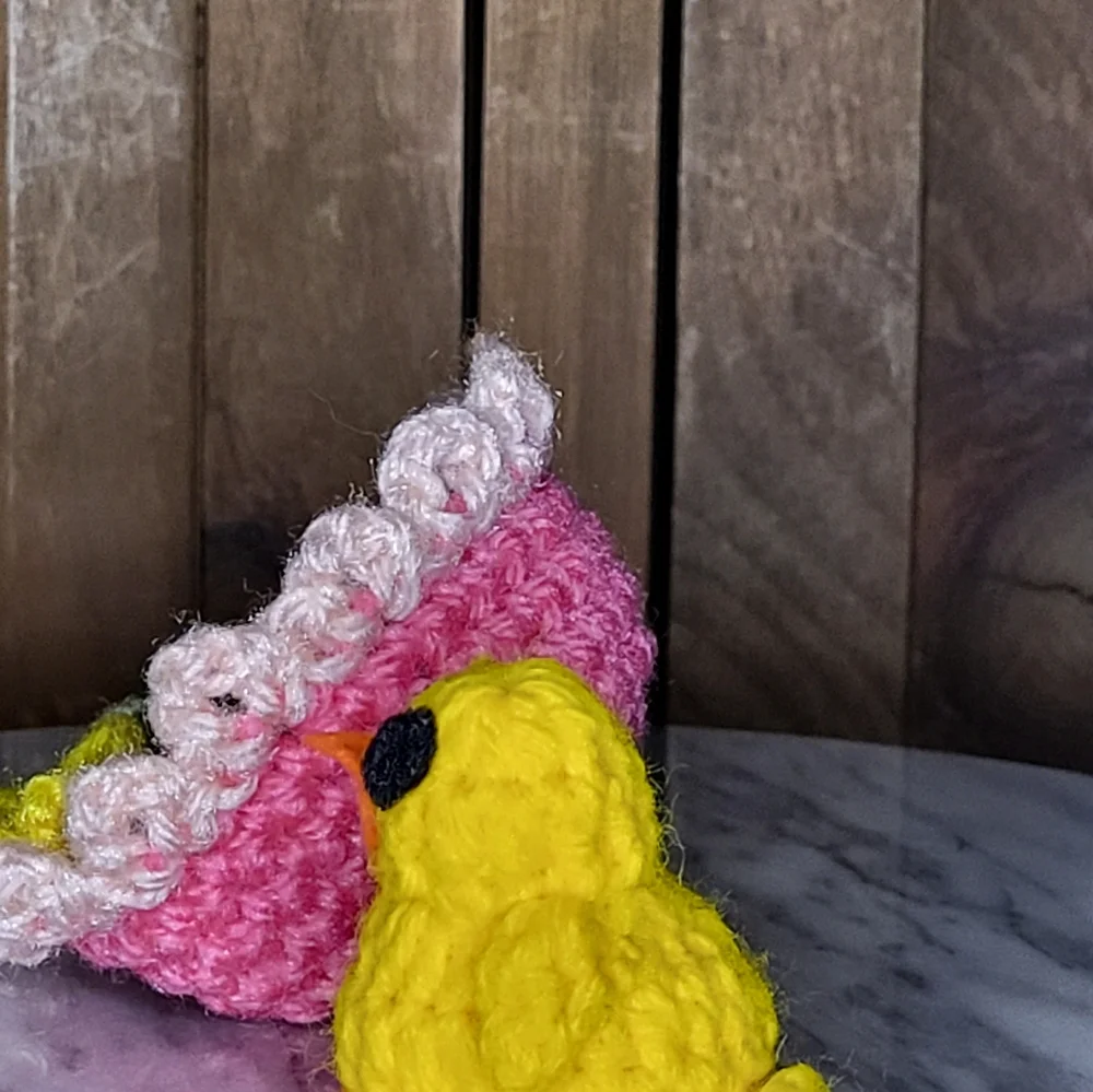 Crocheted Chick - Picture 5 of 13